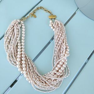 CAROLEE LIGHT PINK FAUX PEARLS